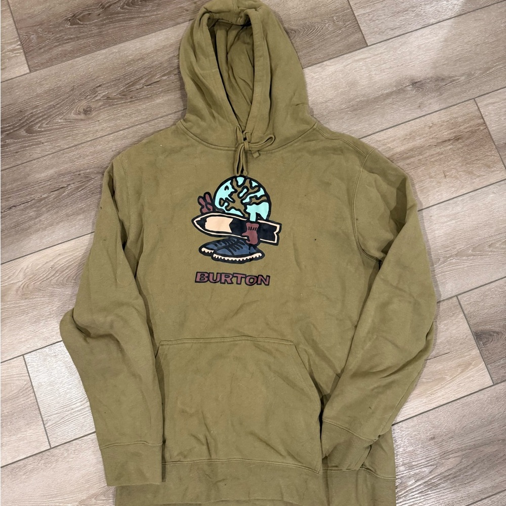 Burton Men's Earthy Brown Hoodie Sweater